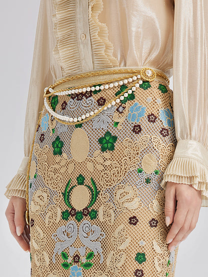 Baroque Pearl Waist Chain