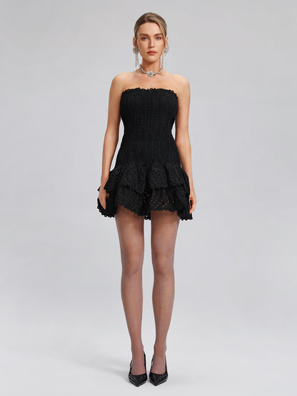 Floral Jacquard Stretch Tights