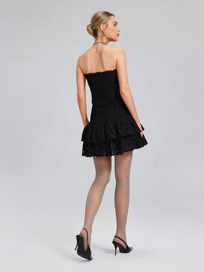 Floral Jacquard Stretch Tights