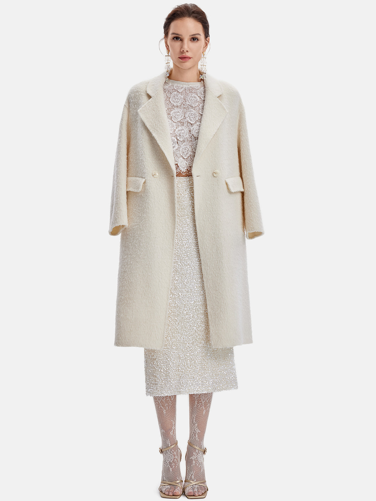 Australian Alpaca Wool Collar Coat