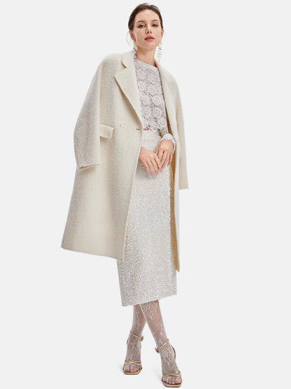 Australian Alpaca Wool Collar Coat