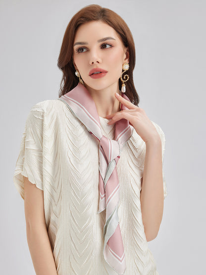 【FREE GIFT】Radiant Floral Silk Scarf