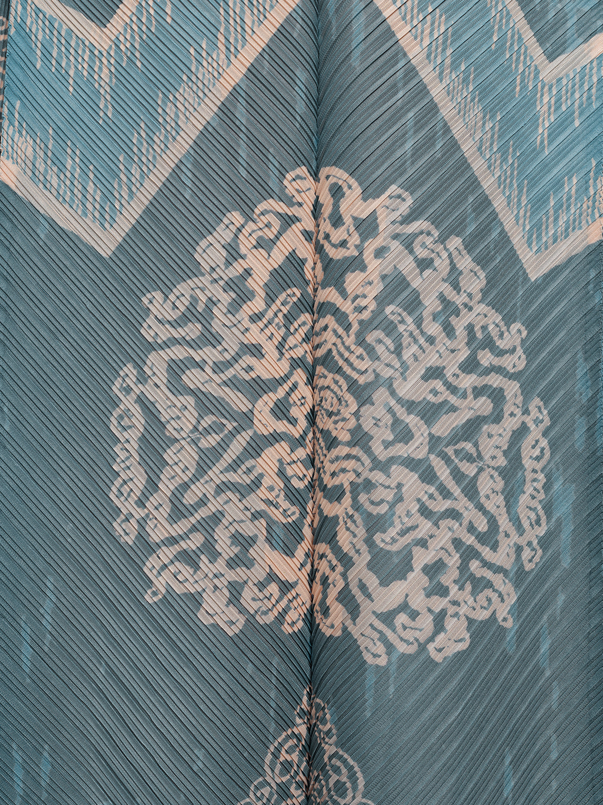 High-Stretch Pleated Printed Loose Dress