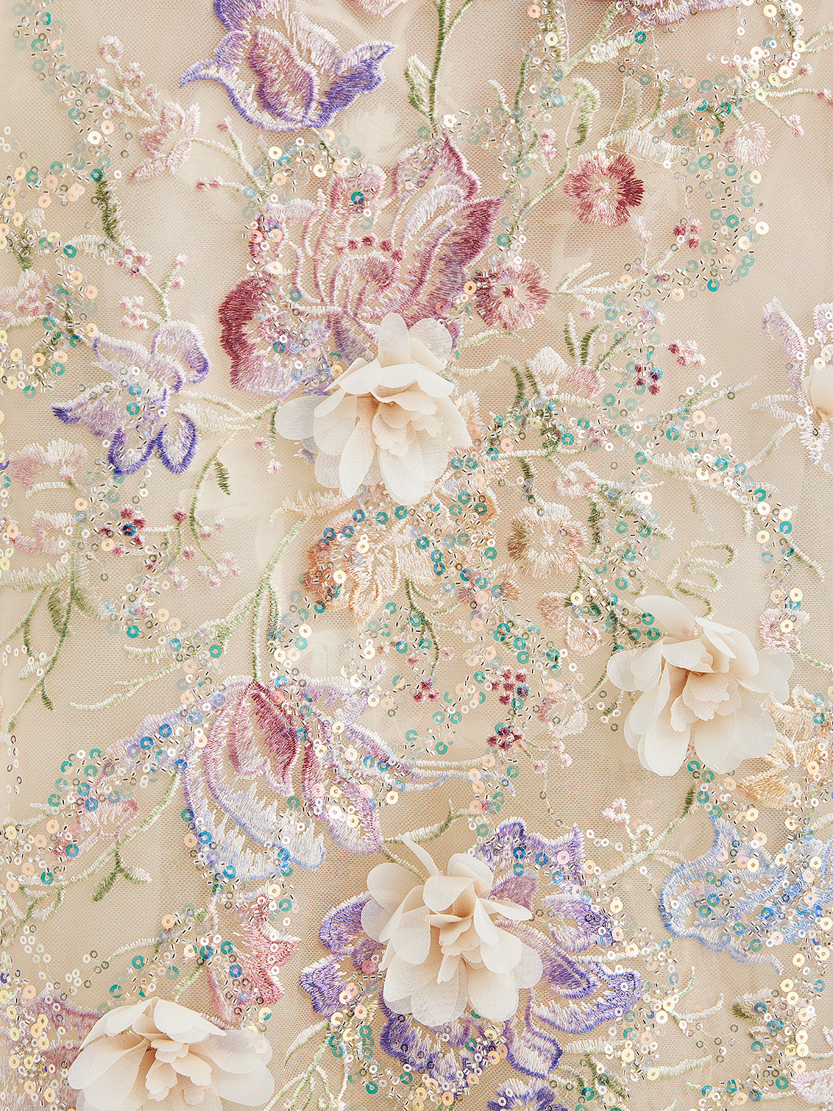 Final Sale | Handcrafted 3D Floral Beaded Embroidery Jacket