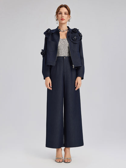 Versatile Soft Straight-Leg Pants