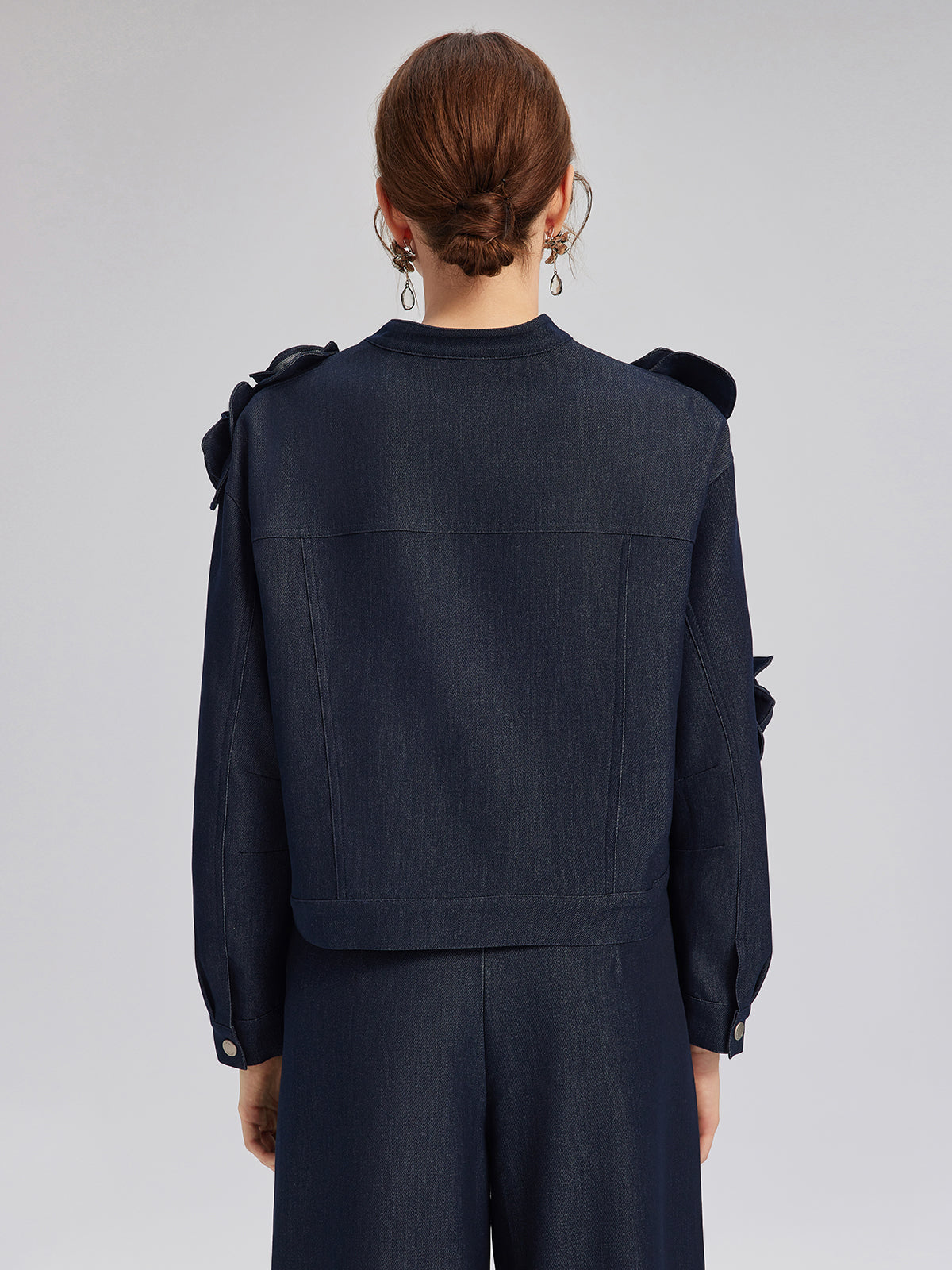 Handcrafted 3D Floral Jacket