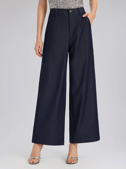 Versatile Soft Straight-Leg Pants