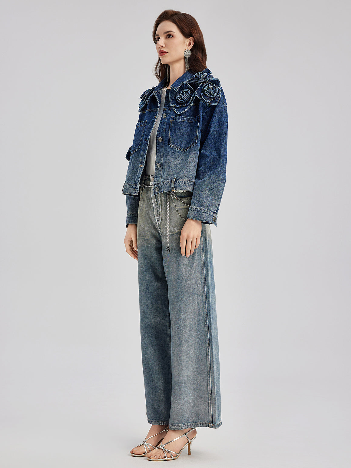 Modern apparel design with relaxed proportions and clean aesthetic