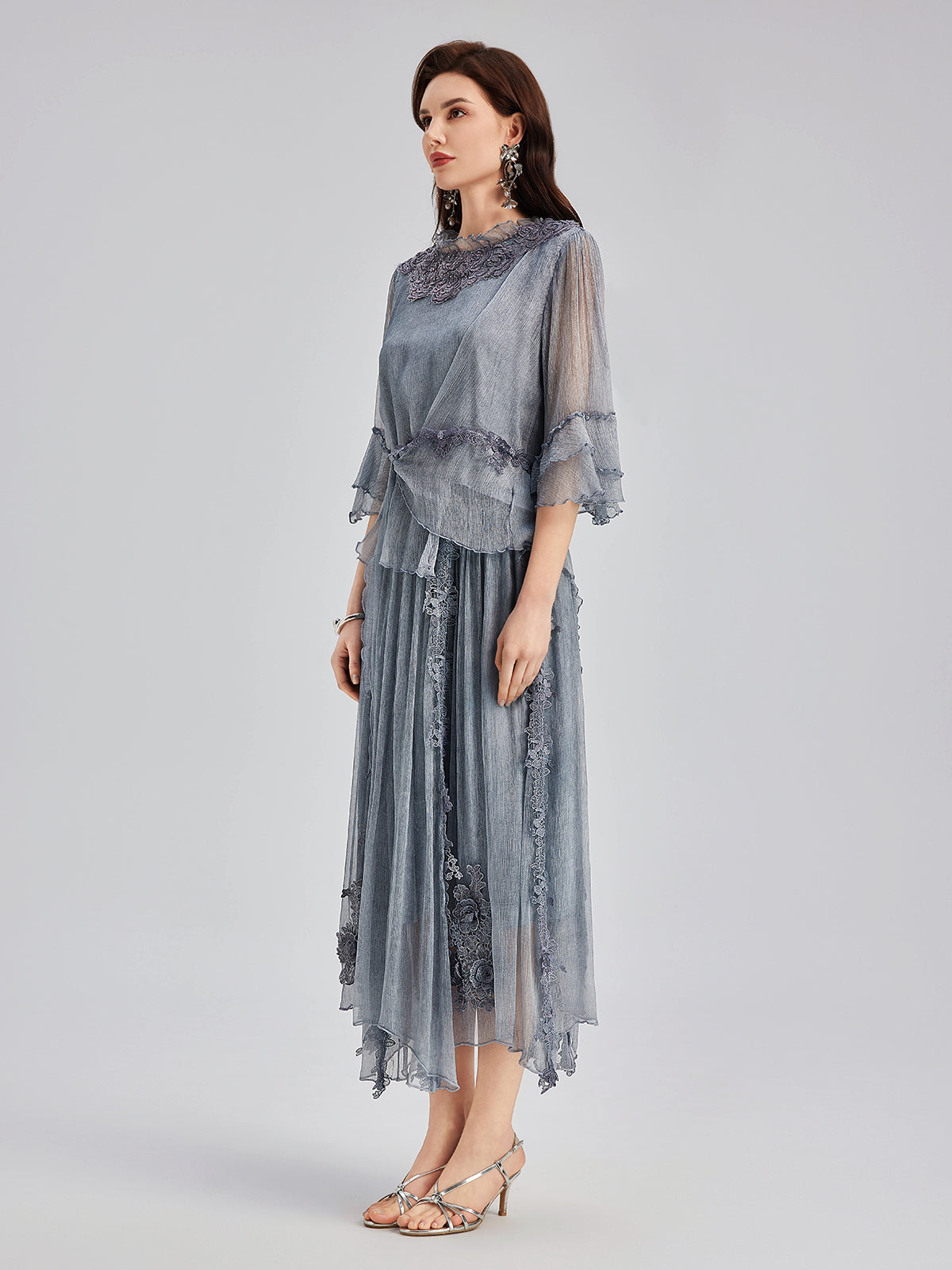 Contemporary wardrobe piece with relaxed fit and smooth texture