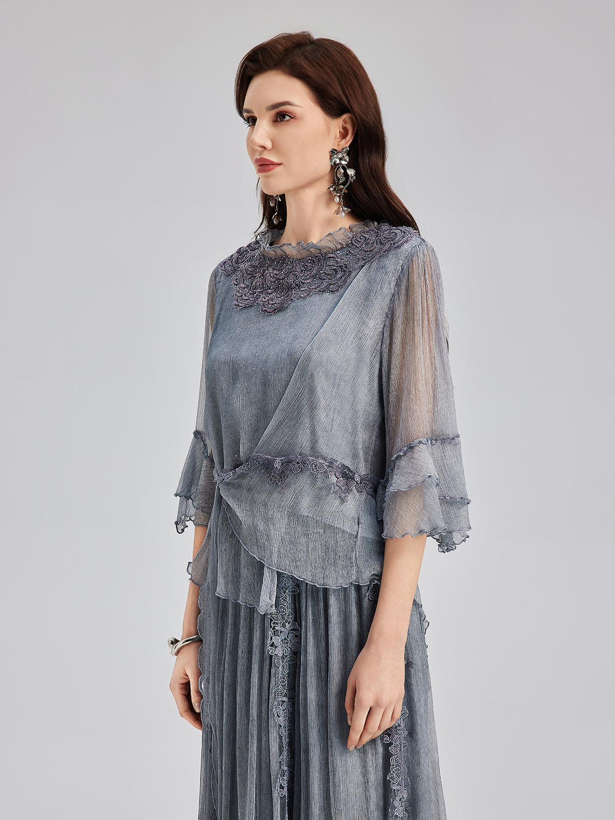 Fashion image with natural styling and relaxed composition