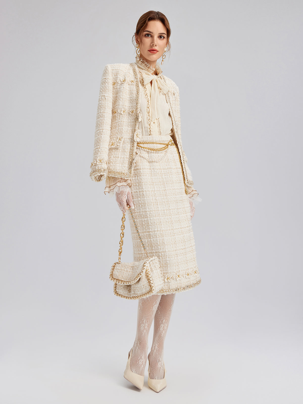 Baroque Pearl Waist Chain