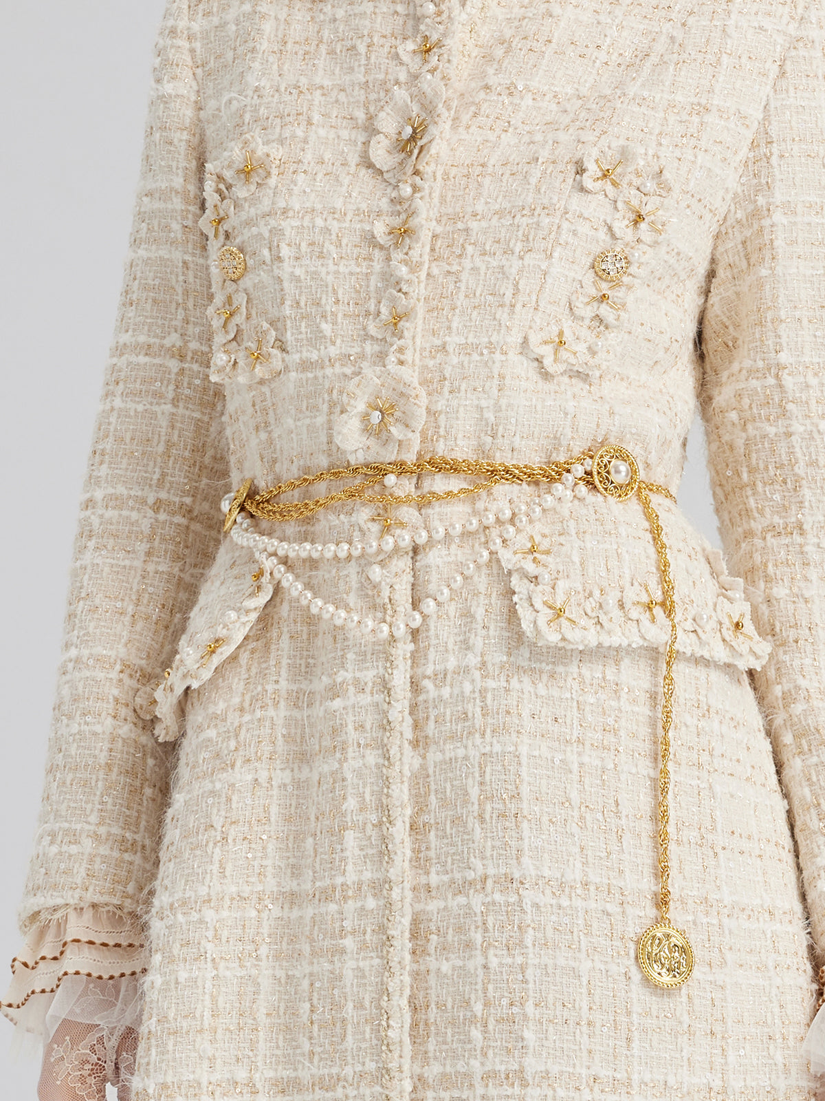 Baroque Pearl Waist Chain