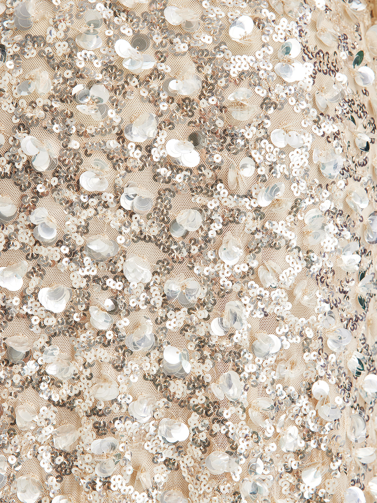 Layered Sequin Mermaid Elastic Waist Skirt