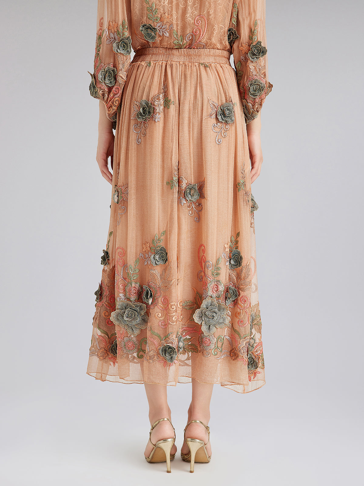 Contemporary clothing piece with soft texture and relaxed proportions