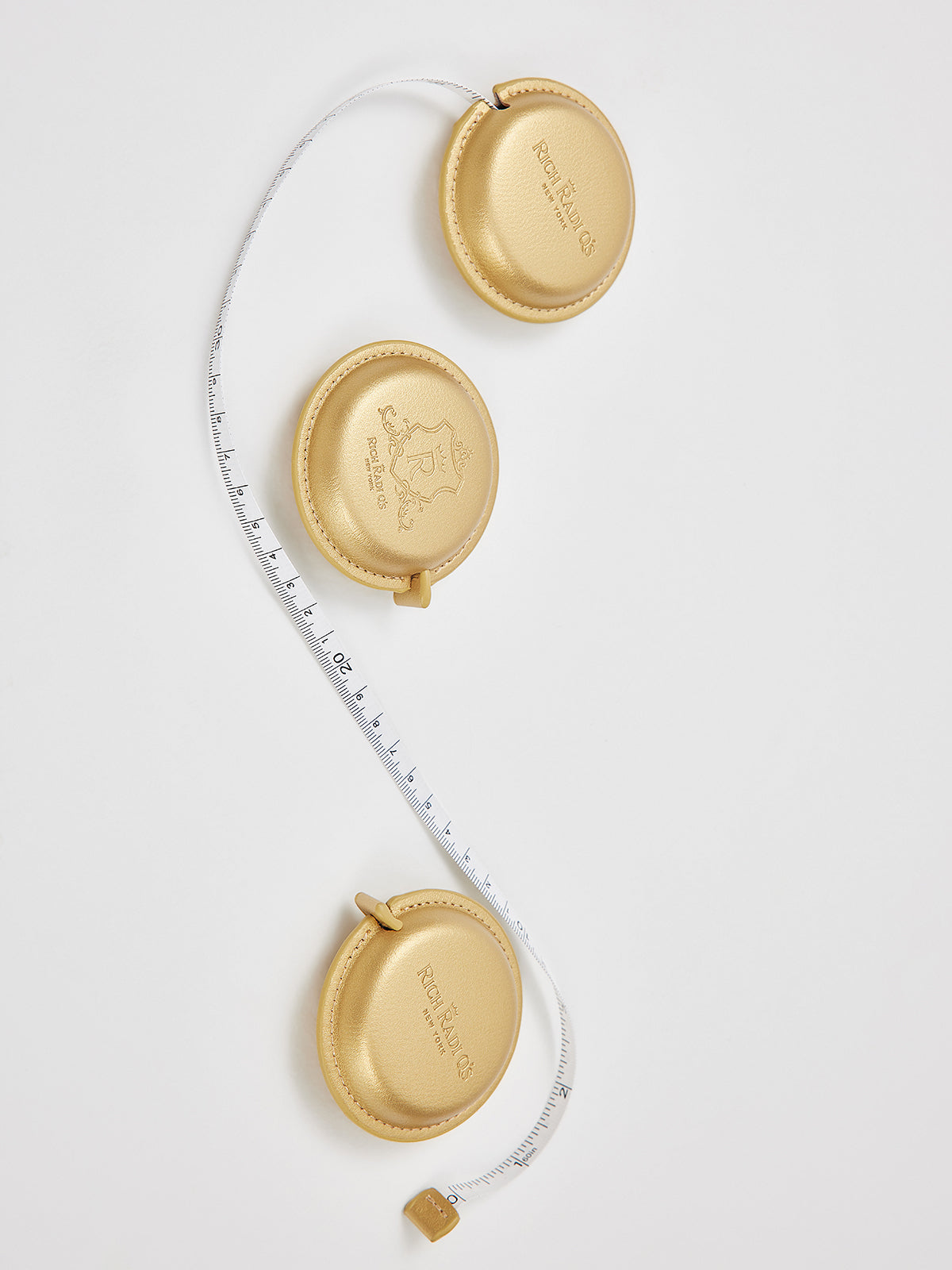 【FREE GIFT】Vintage-Style Gold-Tone Tape Measure