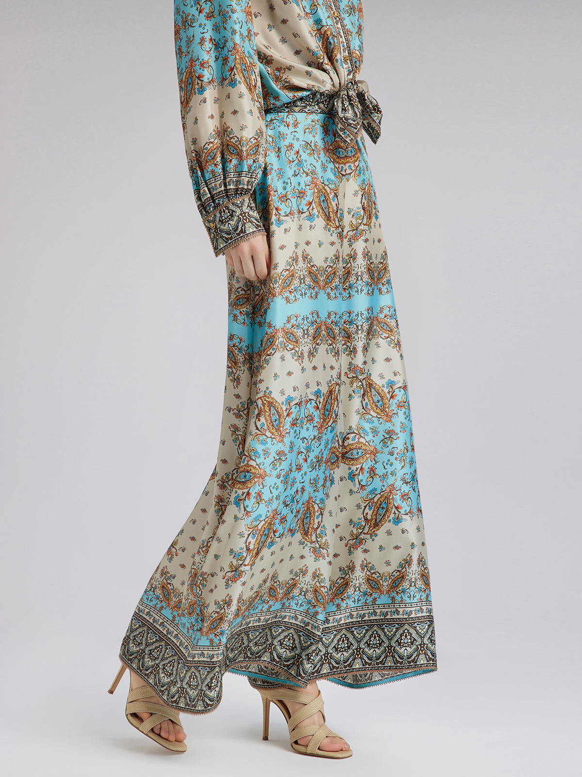Final Sale | Silk Baroque Court Print Set