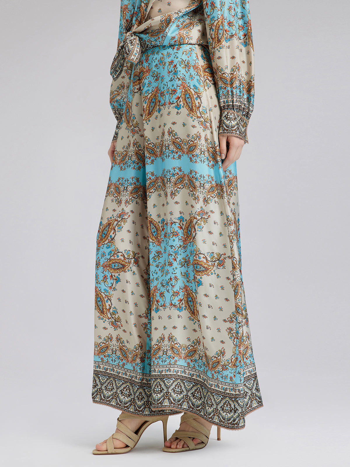 Final Sale | Silk Baroque Court Print Set