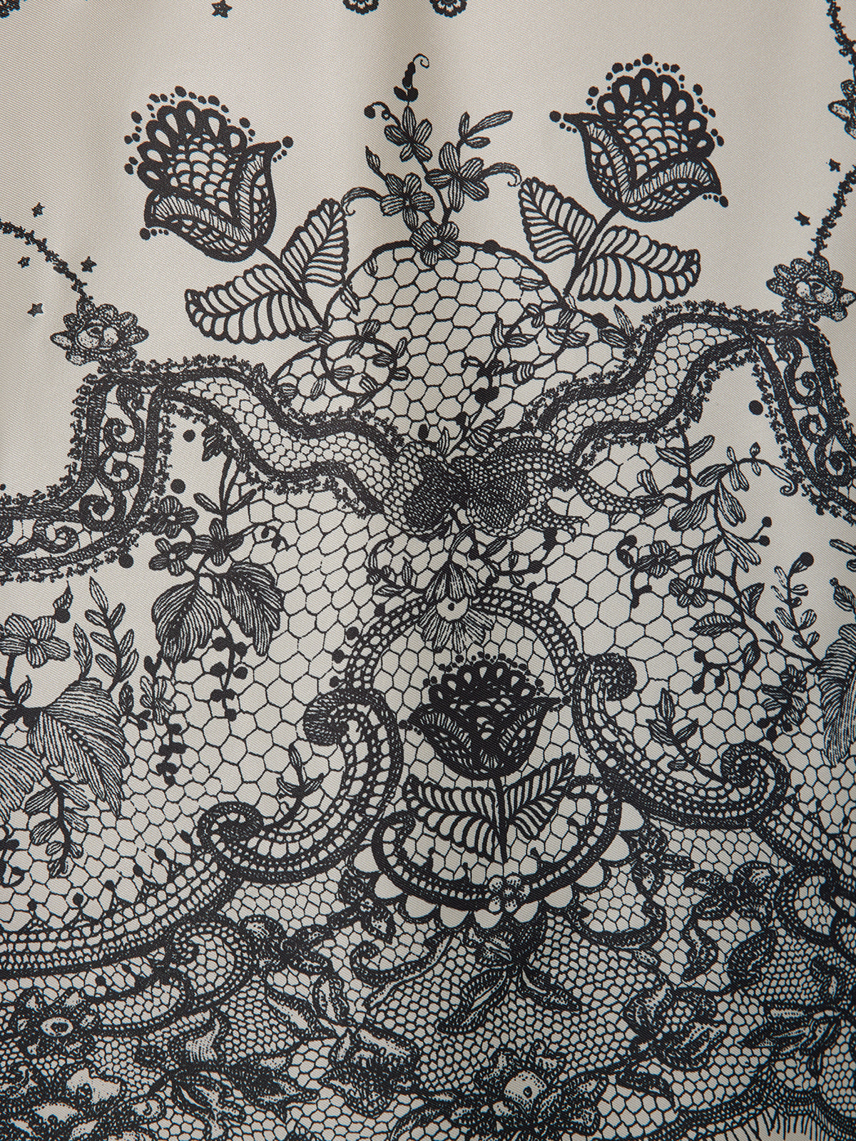 Final Sale | Black Eyelash Lace Turn-down Collar Shirt