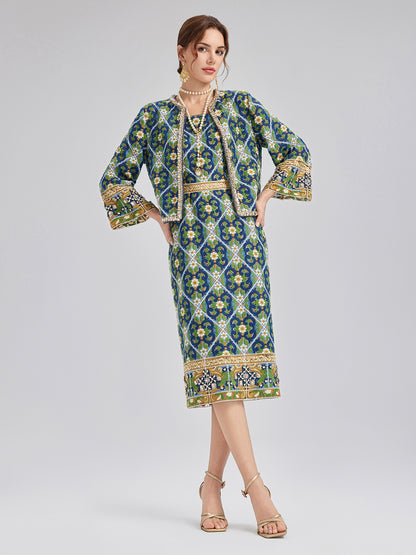 Crystal-Trim Guipure Lace Slip Dress