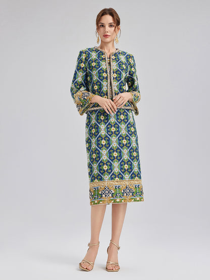 Crystal-Trim Guipure Lace Slip Dress