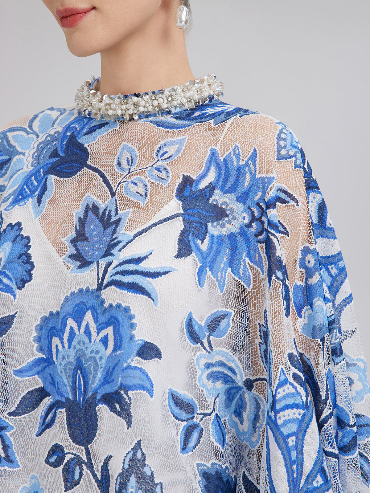 Clean-cut garment with balanced proportions and soft fabric