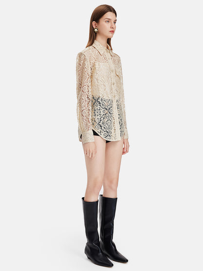 Vintage Lace Shirt