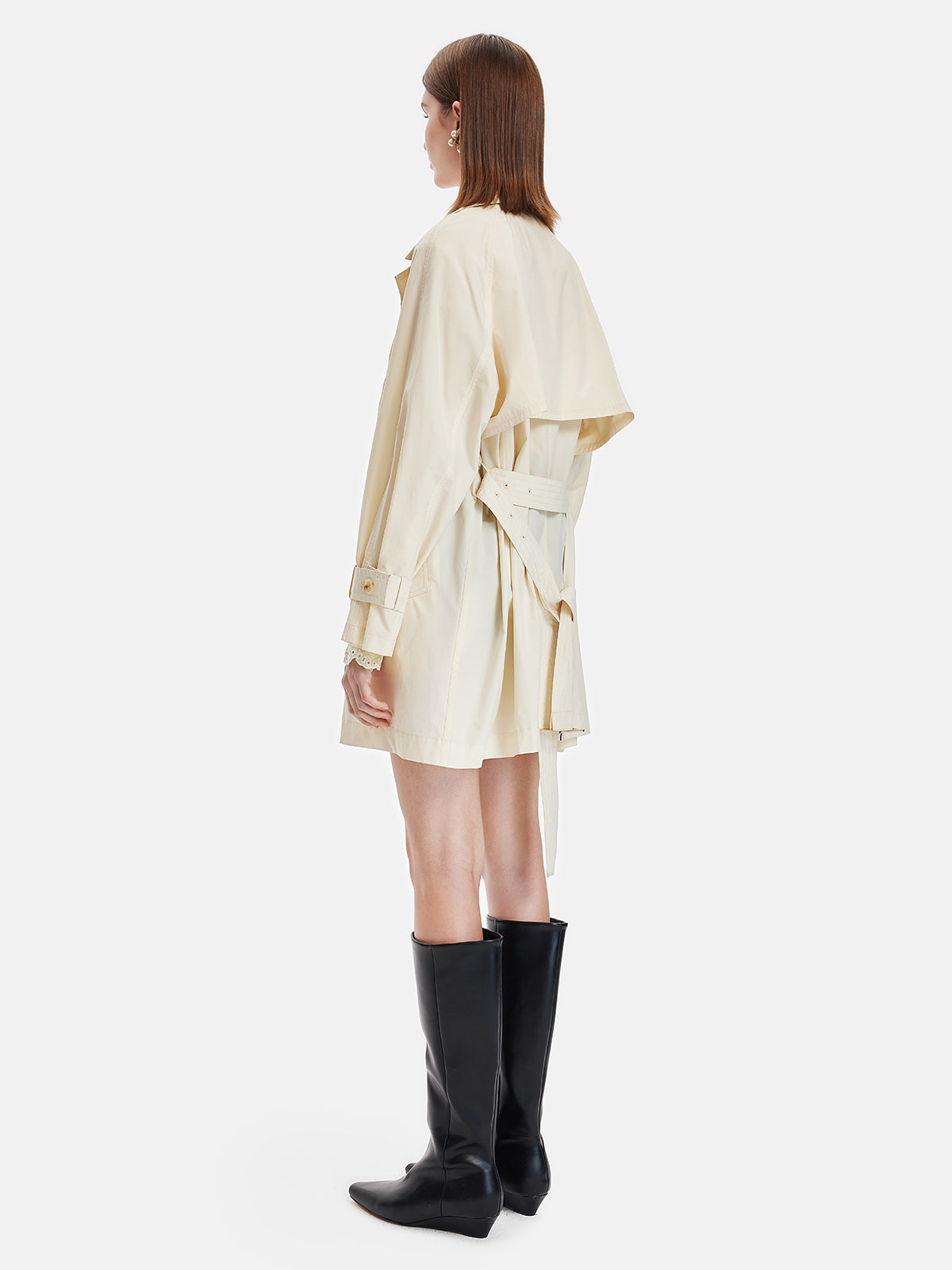 Lightweight Minimalist Trench Coat