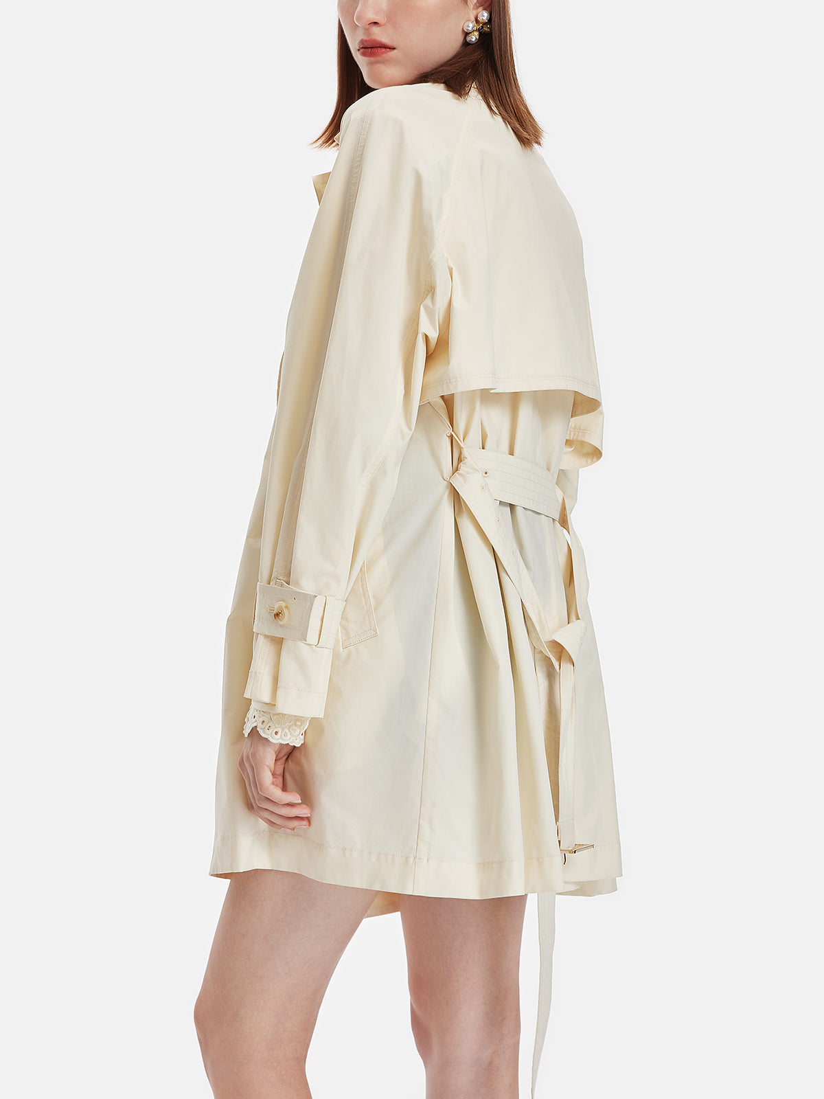 Lightweight Minimalist Trench Coat