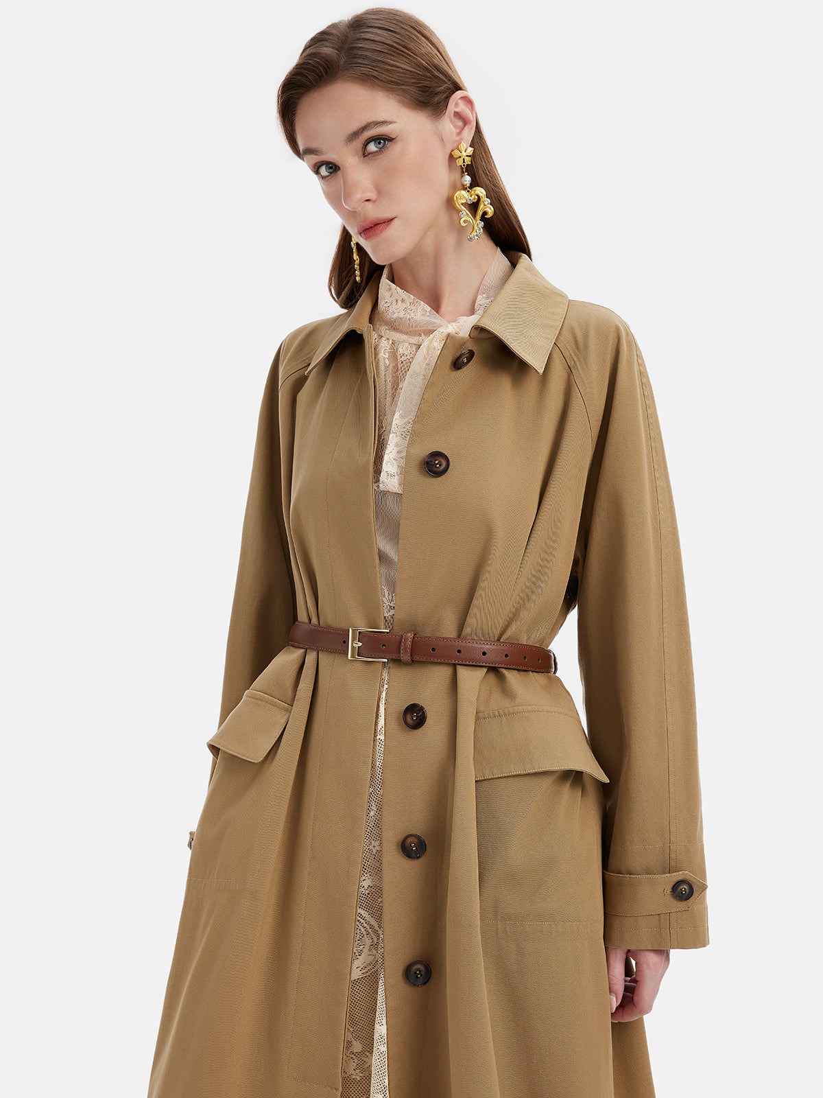 Custom Oversized Classic Trench Coat