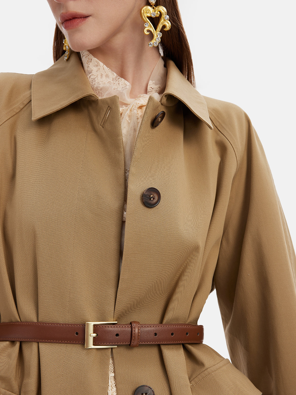 Custom Oversized Classic Trench Coat