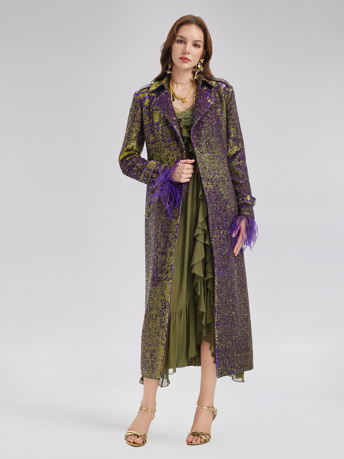 Structured garment with crisp lines and balanced shape