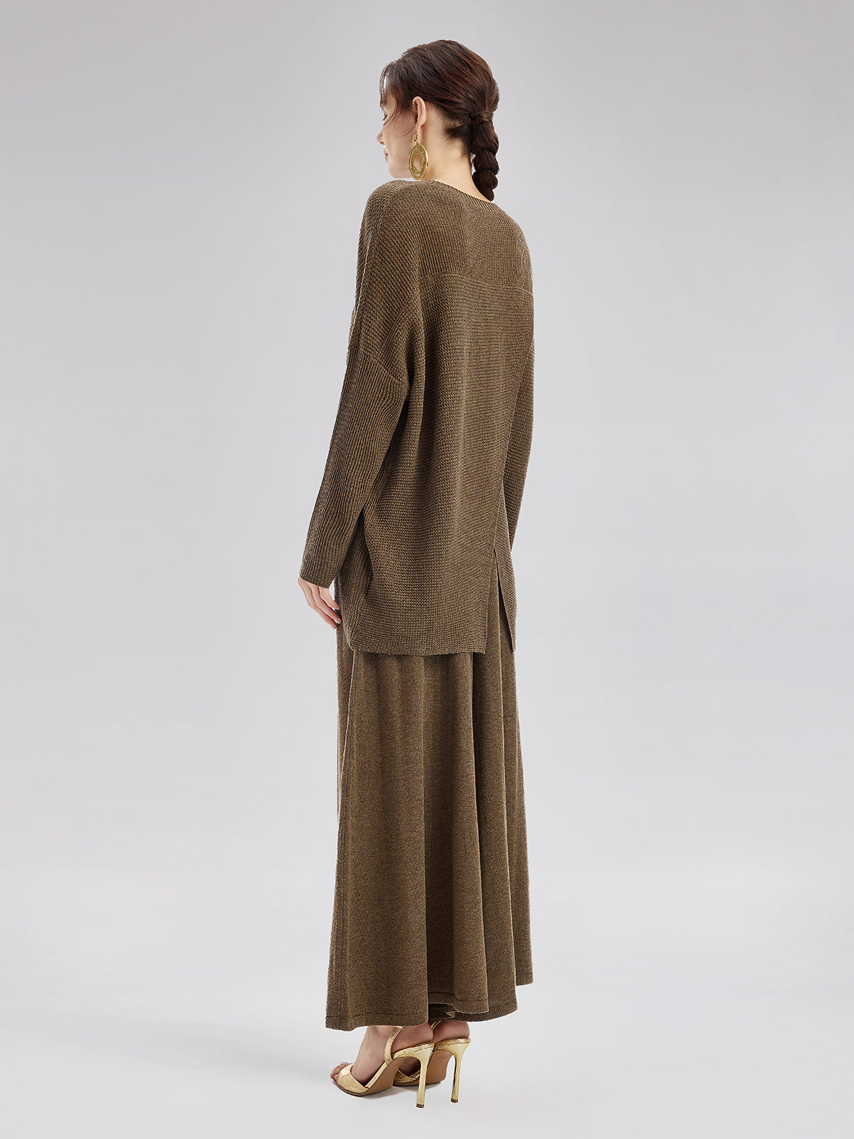 Elegant Cashmere Knit Set