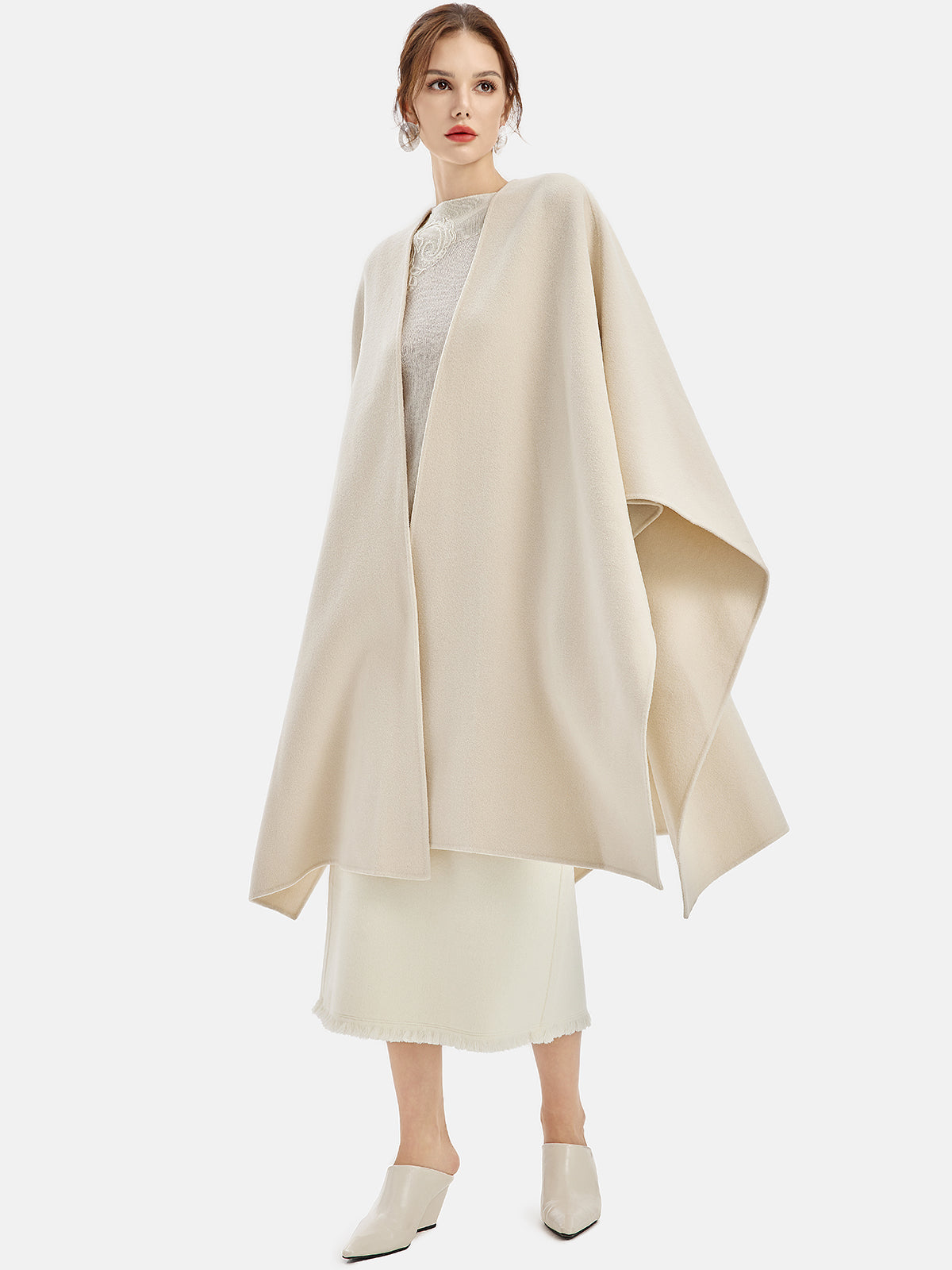 Versatile Australian Wool Poncho