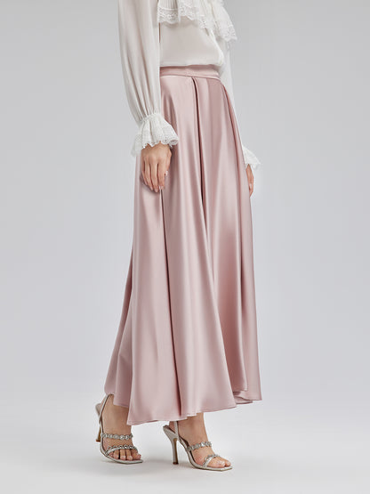 Italian Heavyweight Pink Acetate Skirt