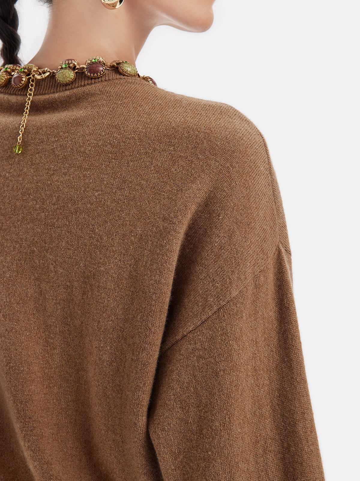 Heritage Chic Minimalist Cashmere Pullover