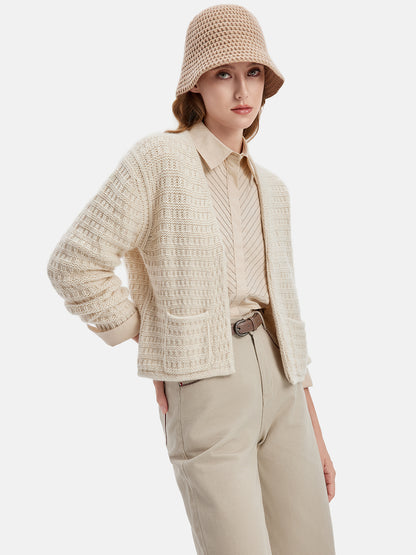 Soft V-Neck Knitted Cardigan