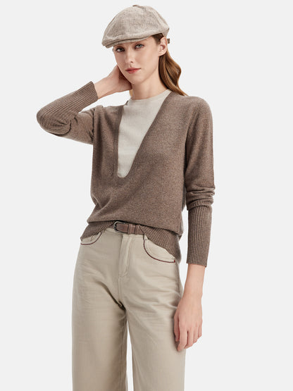 Two-in-One Cashmere Sweater