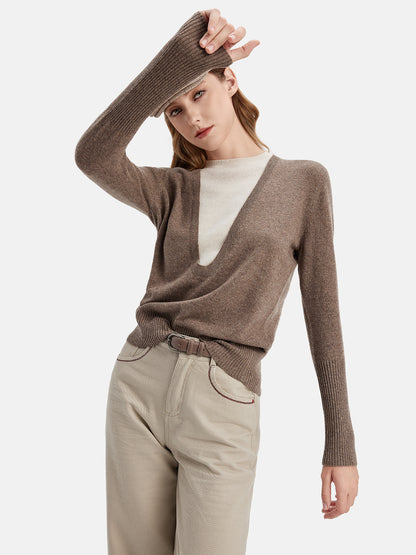 Two-in-One Cashmere Sweater