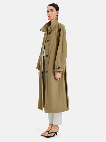 Chic British Long Trench Coat