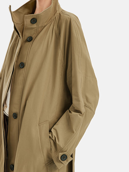 Chic British Long Trench Coat