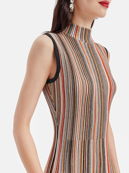 Striped Slimming Dress