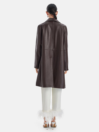 Reversible Lambskin Coat