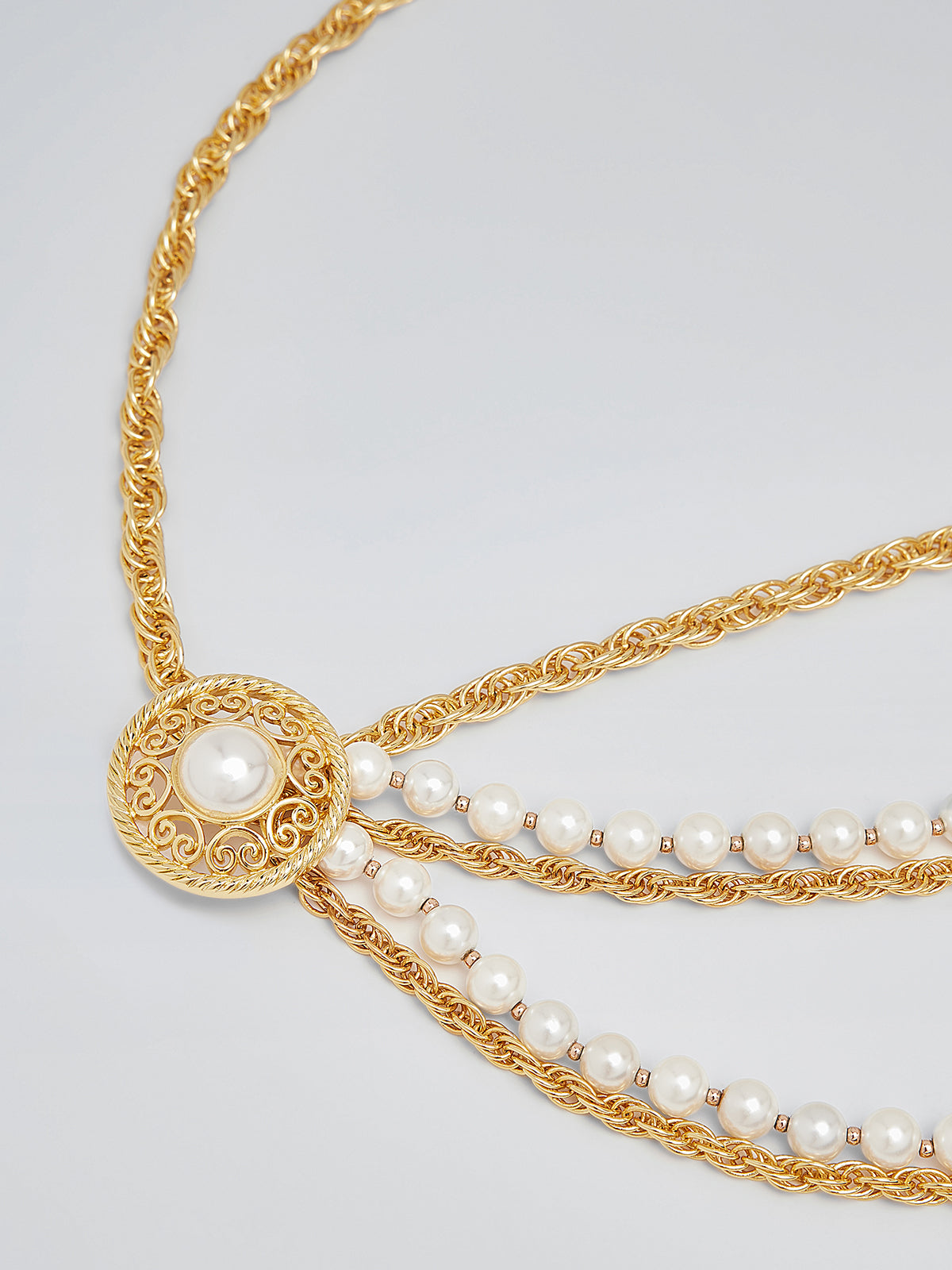 Baroque Pearl Waist Chain