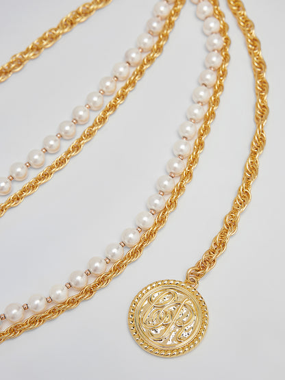 Baroque Pearl Waist Chain