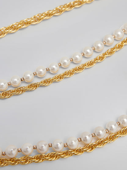 Baroque Pearl Waist Chain