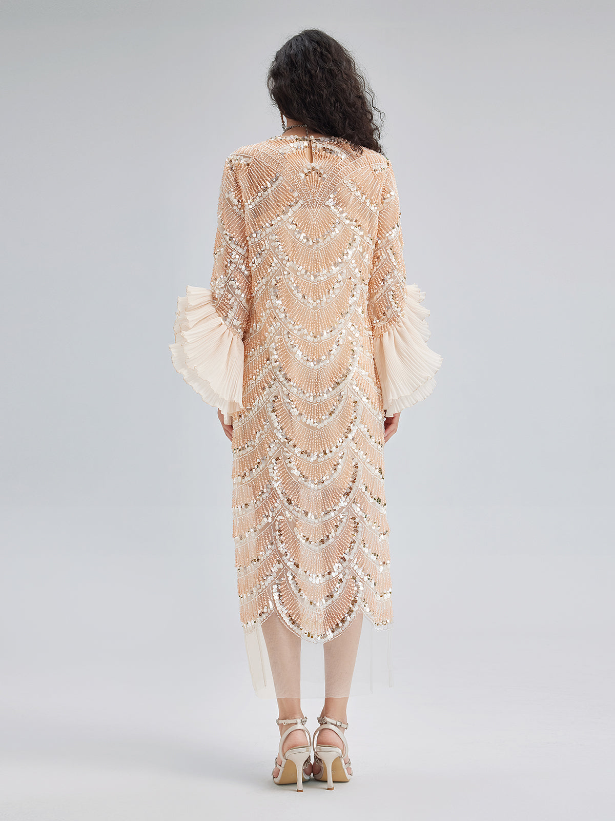 Final Sale | Custom Beaded Embroidered Gown