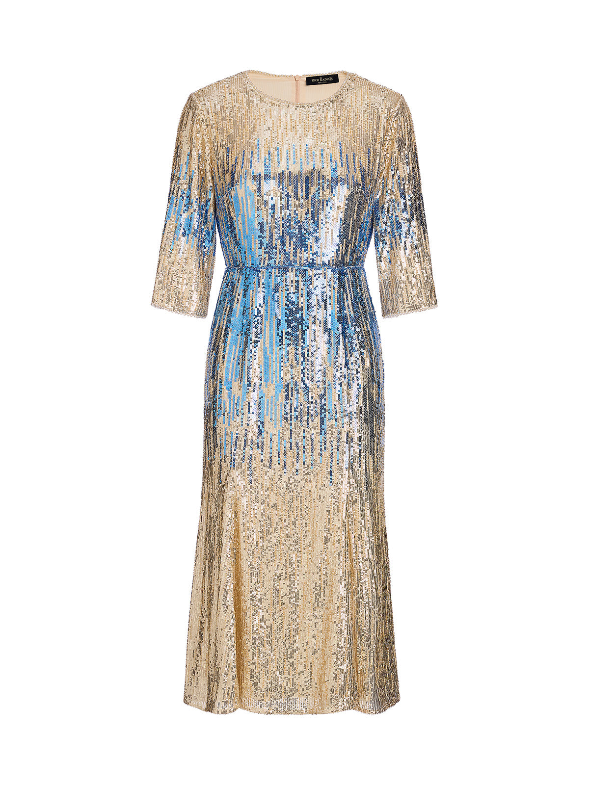 Soft Ombre Stretch Sequin Dress