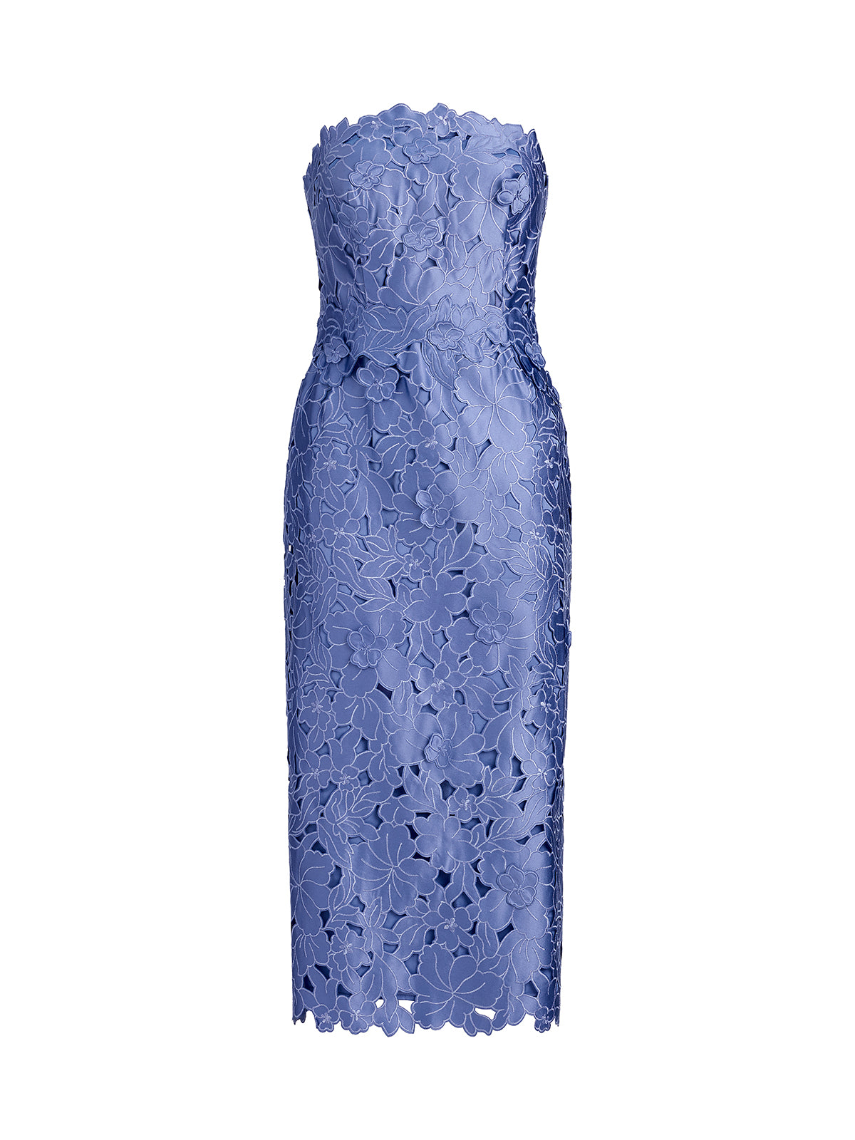 Embroidered Cutout Floral Maxi Dress