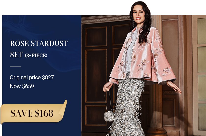 Rose Stardust Set Offer-$100 OFF